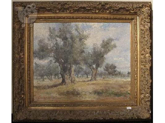 PoulaTo: Πίνακας, λάδι σε ξύλο, με τίτλο 